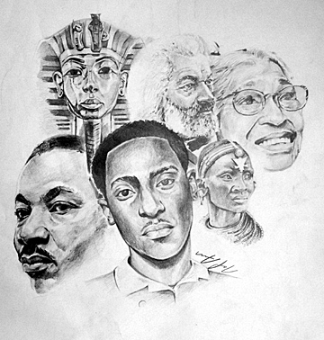 The Artwork For The Black History Month Calendar Was Created By Nate