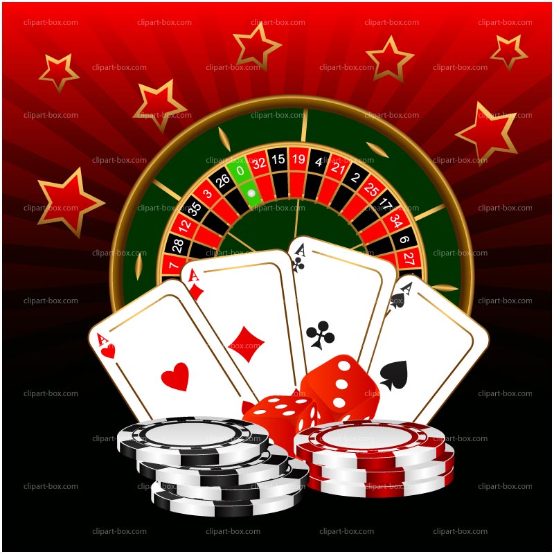 Clipart Casino Games   Royalty Free Vector Design