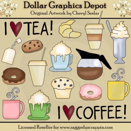 Coffee Shop 1   Clip Art    1 00   Dollar Graphics Depot Quality    