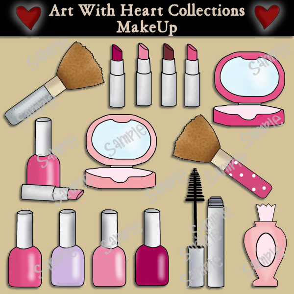 Makeup Clip Art Download     1 00   Dollar Doodles