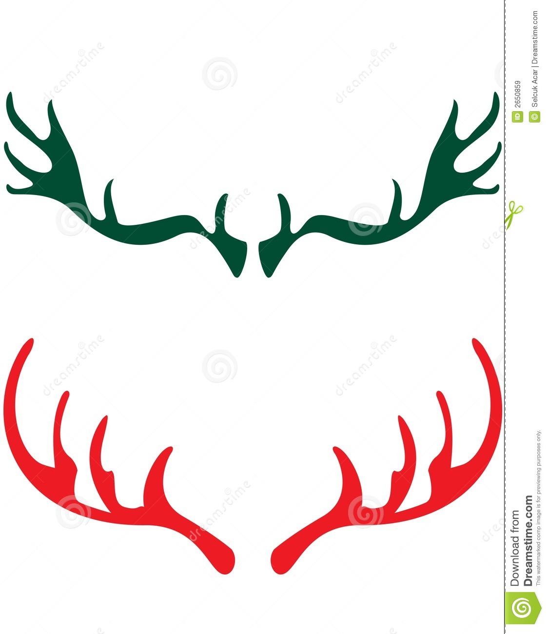 Reindeer Antlers Clipart Images   Pictures   Becuo