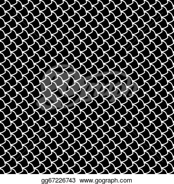Drawing   Seamless Fish Scales Texture  Vector Art   Clipart Drawing