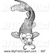 Fish With Scales Colouring Pages  Page 2 