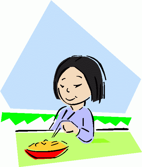 Girl Eating Clipart Clip Art