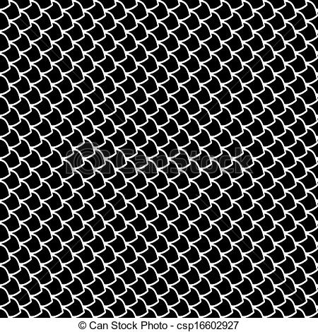 Seamless Fish Scales Texture Vector Art Csp16602927   Search Clipart    