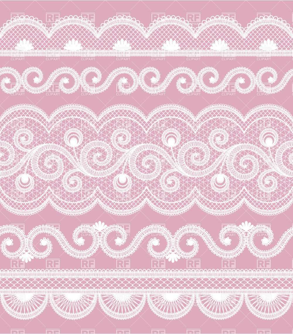 Lace Border Background Download Royalty Free Vector Clipart  Eps