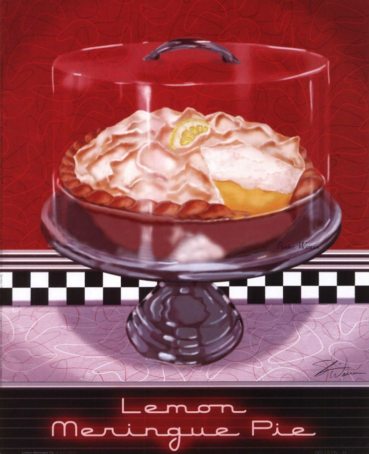 Lemon Meringue Pie By Shari Warren Art Print     Food In Art