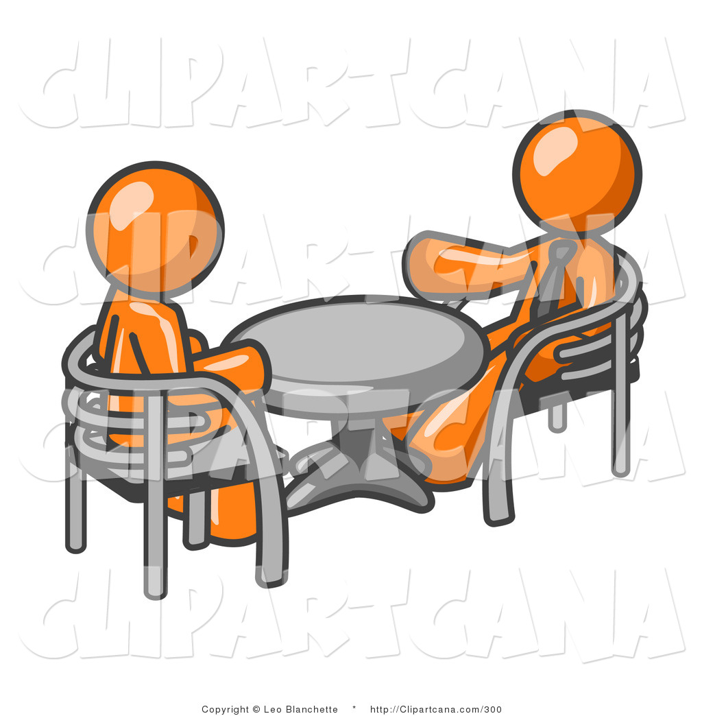 Business Meeting Clipart Vector Clip Art Of A Pair Of