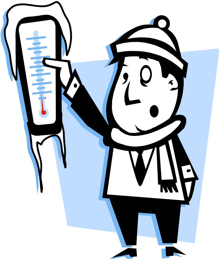 Frozen Thermometer Clip Art Freezing Cold Jpg