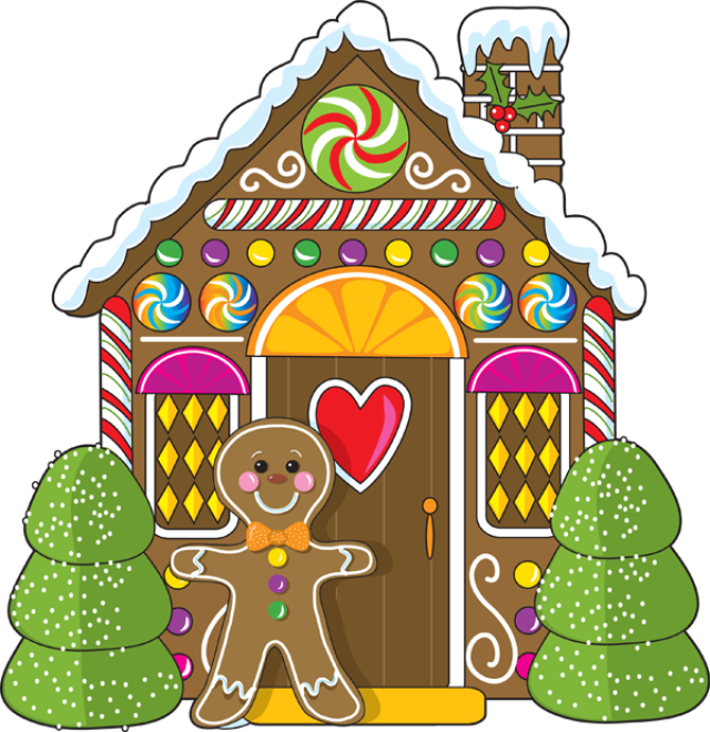Gingerbread House Png   Dixie Allan