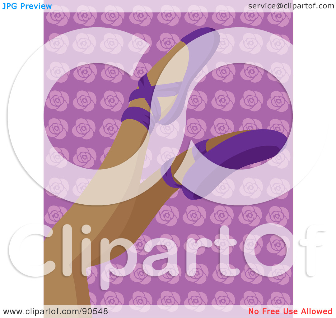 Royalty Free  Rf  Clipart Illustration Of A Hispanic Woman S Legs In