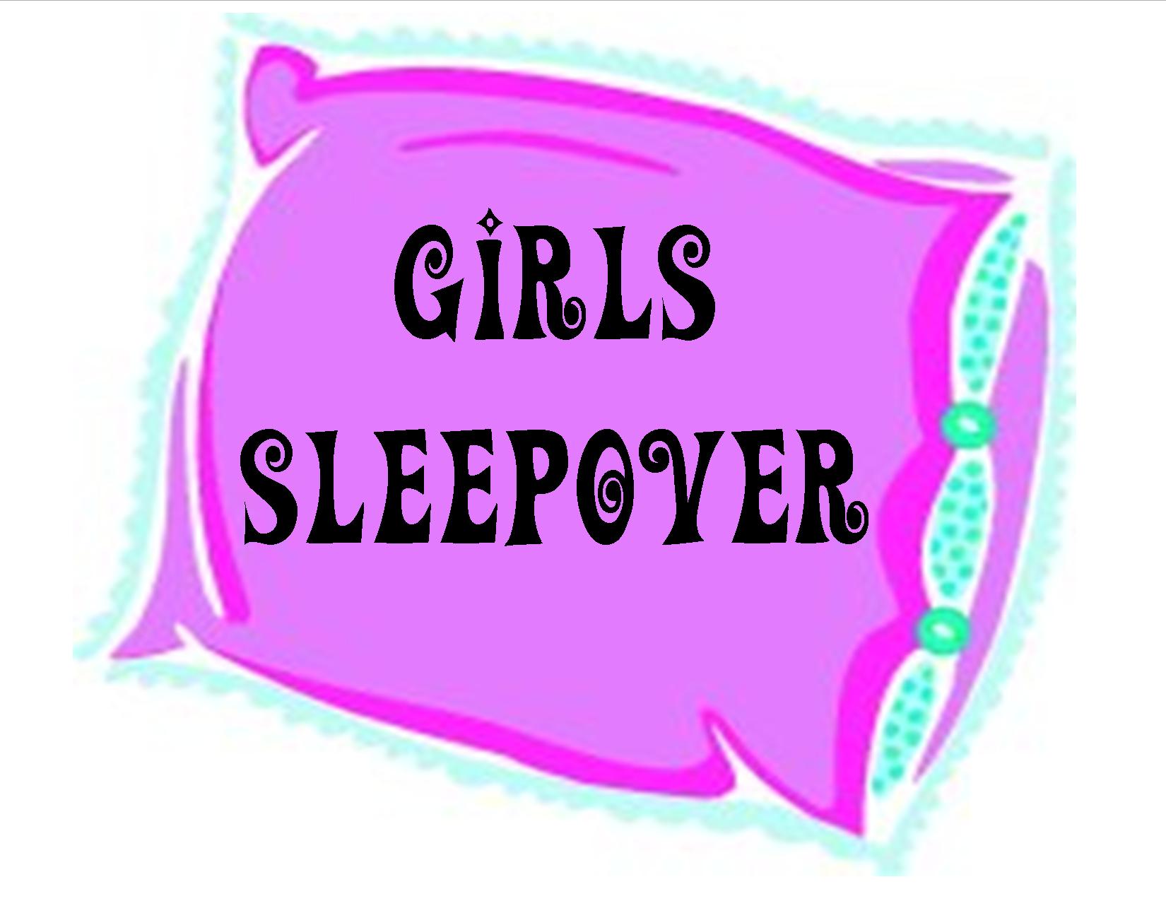 Sleep Over Girls Sleepover Graphic