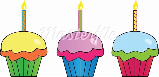 With Sprinkles Cupcakes Clipart   Free Clip Art Images