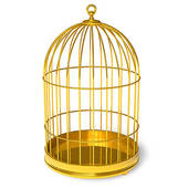 Golden Cage   Clipart Graphic