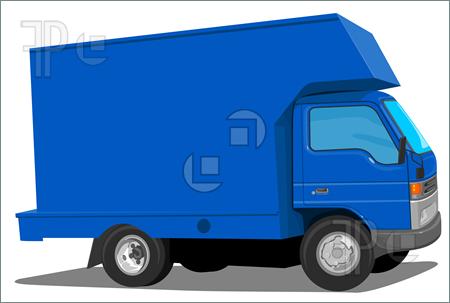 Blue Truck Movers Illustration  Clip Art To Download At Featurepics