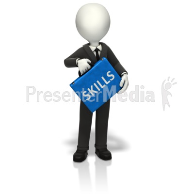 Businessman Skills Briefcase   Business And Finance   Great Clipart