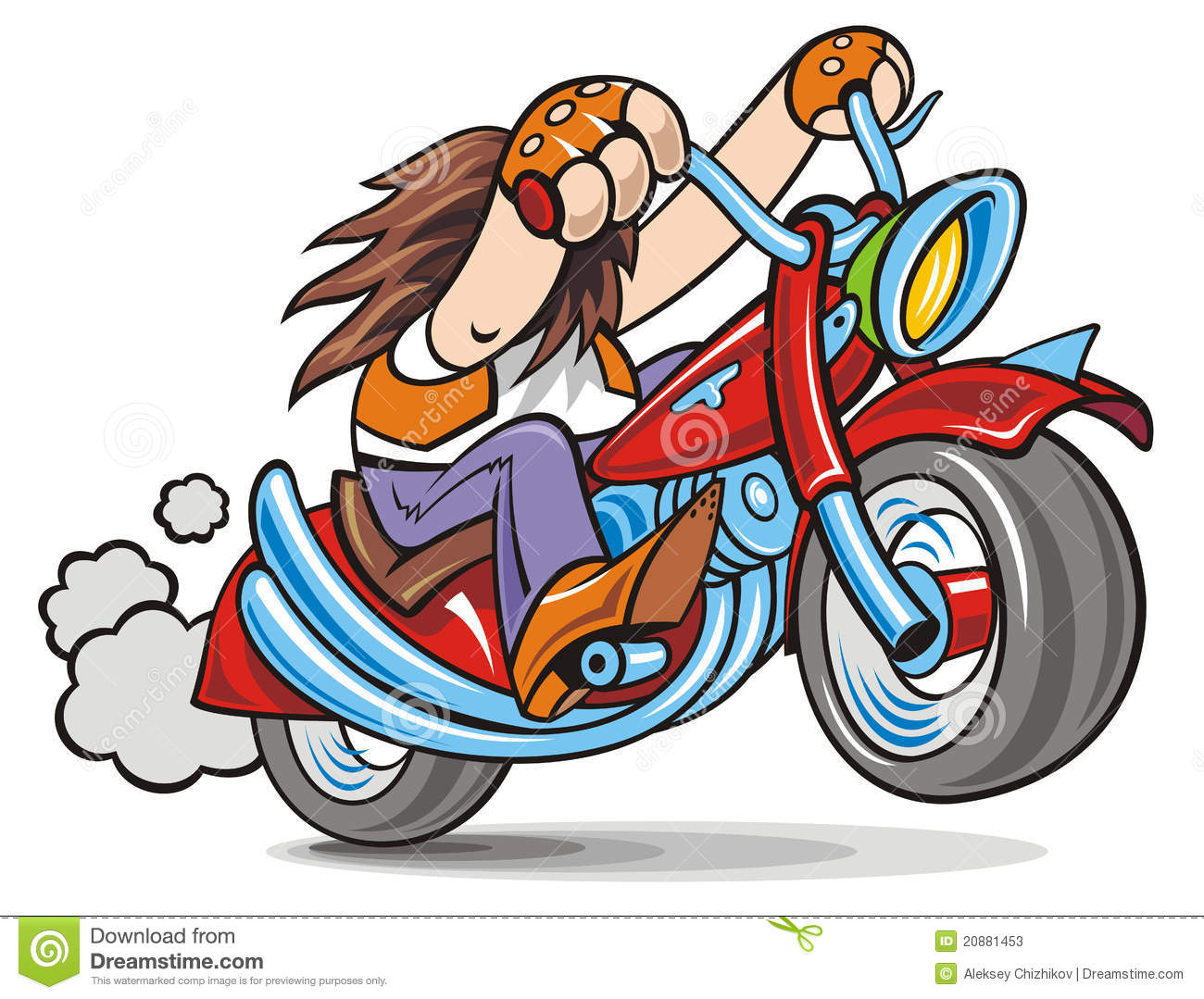Displaying 20  Images For   Motorcycle Rider Clip Art
