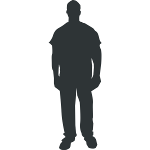 Person Outline 1 Clipart Cliparts Of Person Outline 1 Free Download