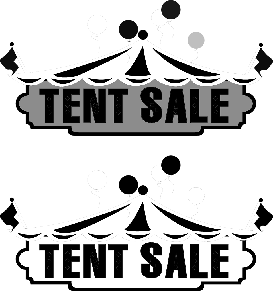 Sale   Free Stock Photo   Illustration Of Tents And Tent Sale Texts