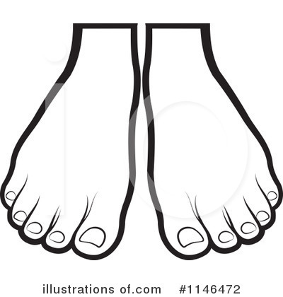 Feet Clipart  1146472   Illustration By Lal Perera