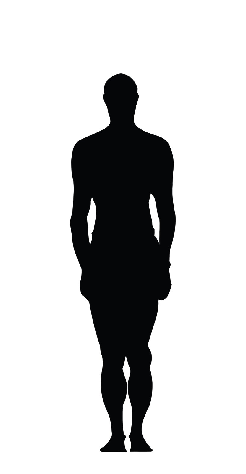 Human Body Silhouette   Clipart Best