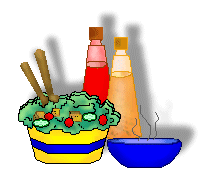 Soup   Salad Clip Art