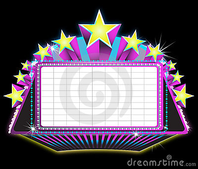 Marquee Sign Clipart