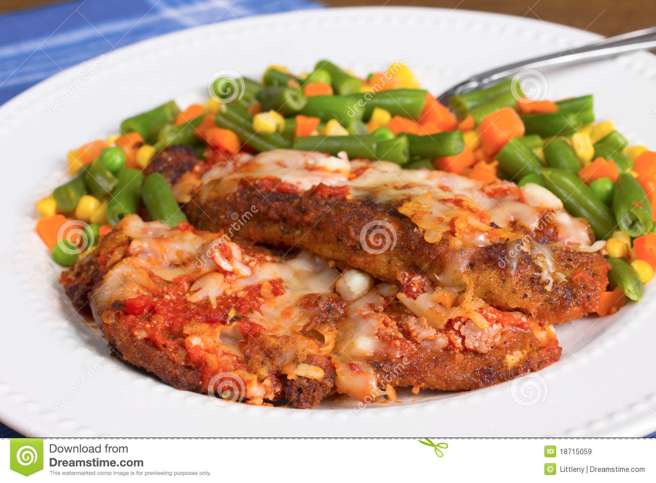 Chicken Parmesan Royalty Free Stock Images   Image  18715059