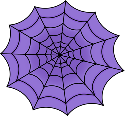 Purple Spider Web Clip Art   Purple Spider Web Image