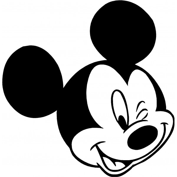 Mickey Mouse Clip Art Decal