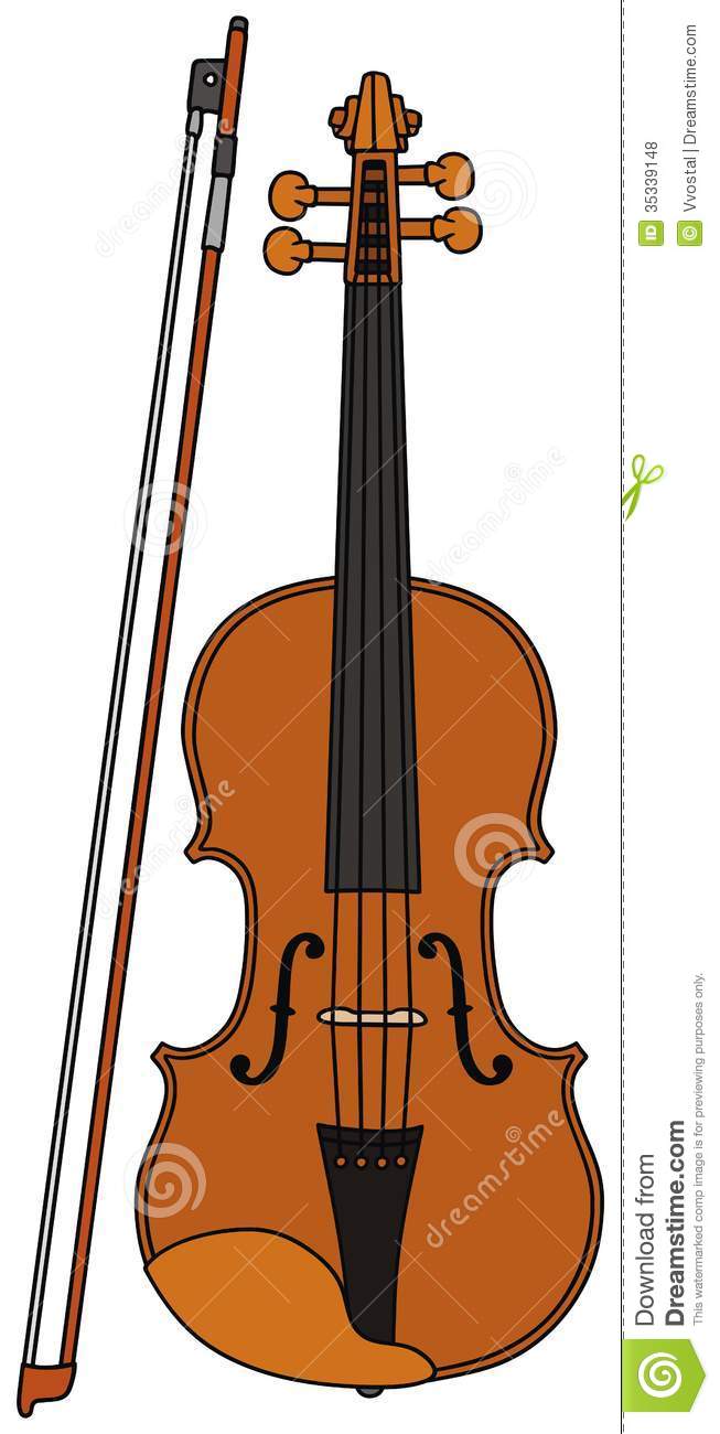 Violin Clip Art Violin Bow Drawing Viewing Gallery