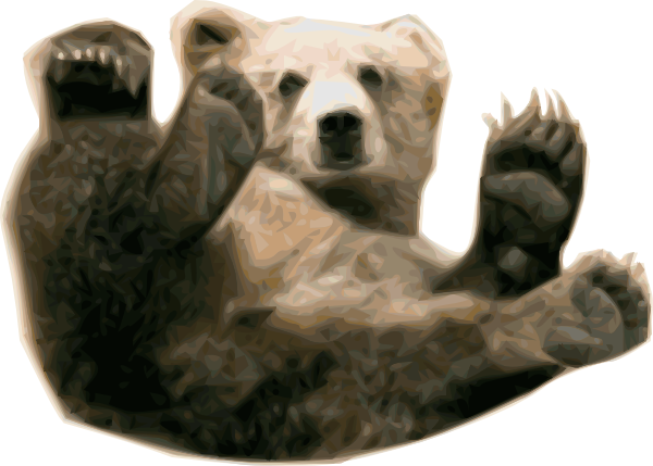 Grizzly Bear Clip Art At Clker Com   Vector Clip Art Online Royalty
