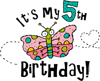 Pin Happy 5th Birthday 4 Clipart Clip Art On Pinterest