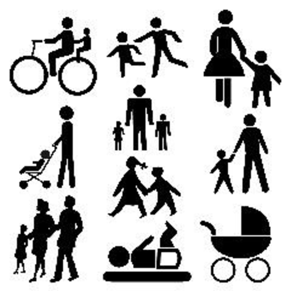 Stick People Family   Free Images At Clker Com   Vector Clip Art