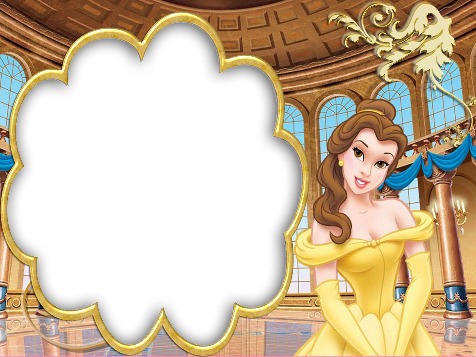 Templates Cliparts And More  Disney Princesses Frames