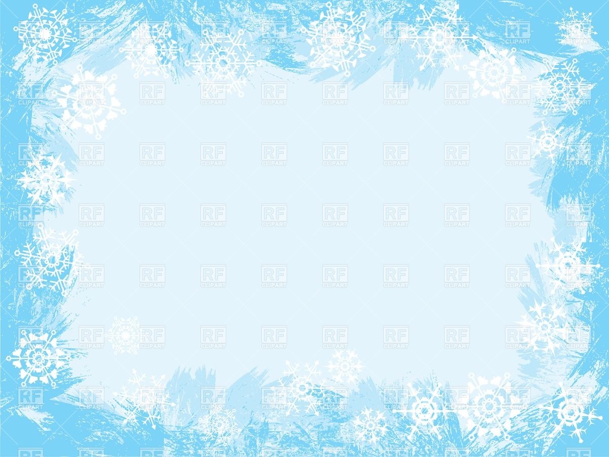 Winter Icy Frame 32876 Borders And Frames Download Royalty Free    