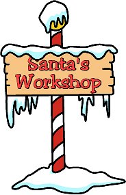 Christmas Clipart   Santas Workshop   Classroom Clipart