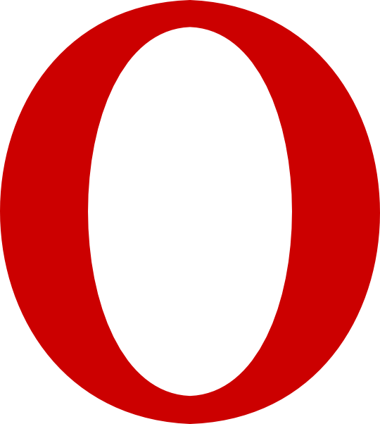 Red Serif O Letter Clip Art At Clker Com   Vector Clip Art Online    