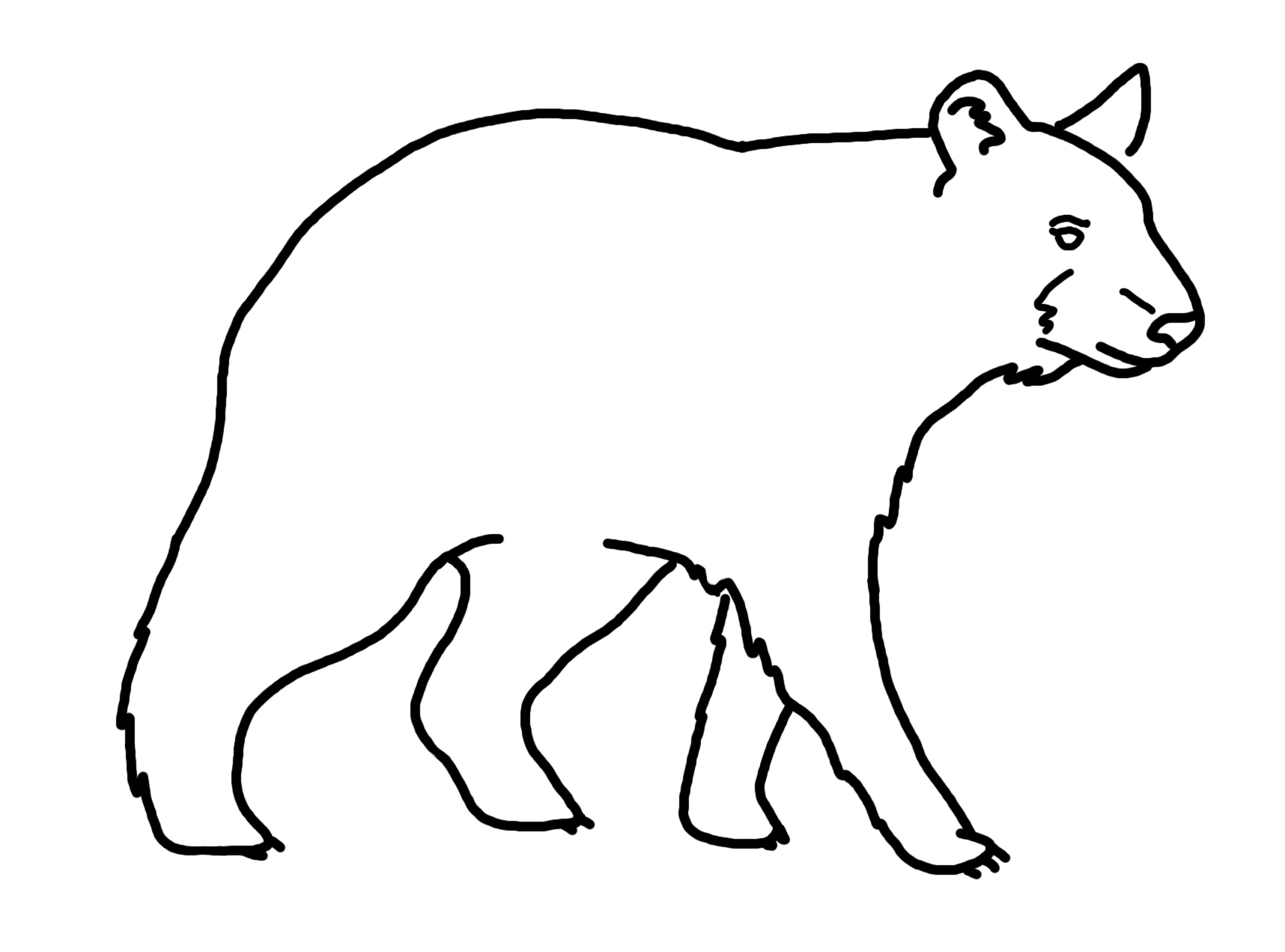 29 Bear Line Drawing   Free Cliparts That You Can Download To You