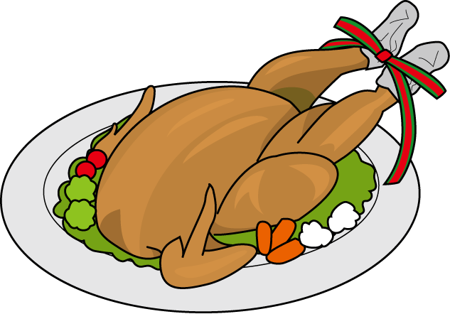 Food Clipart Black And White Roast Clipart Roasted Chicken Clipart Png