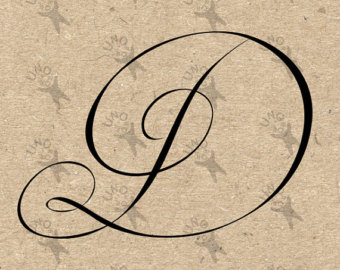 Showing Gallery For Calligraphy Letter D