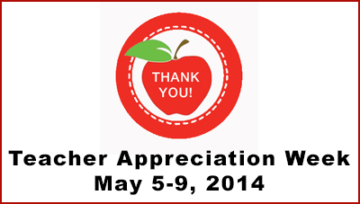 Teacher Appreciation Week  May 5th   9th   Brown International