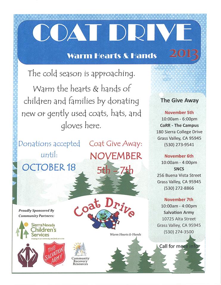 Coat Drive To Benefit Hundreds