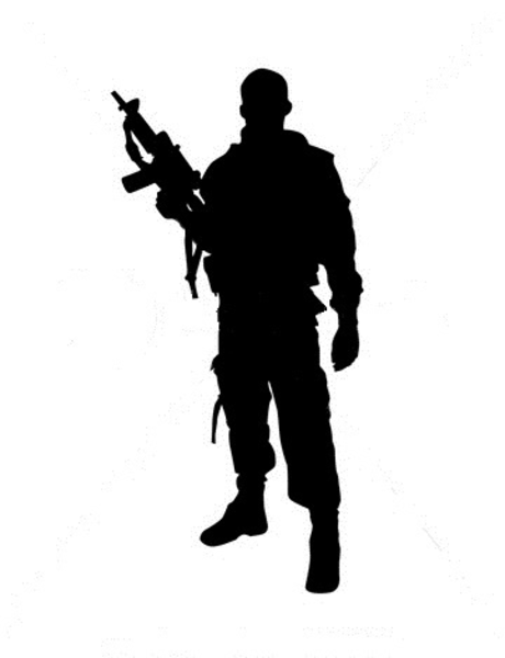 Soldier Silhouette   Item 4   Vector Magz   Free Download Vector