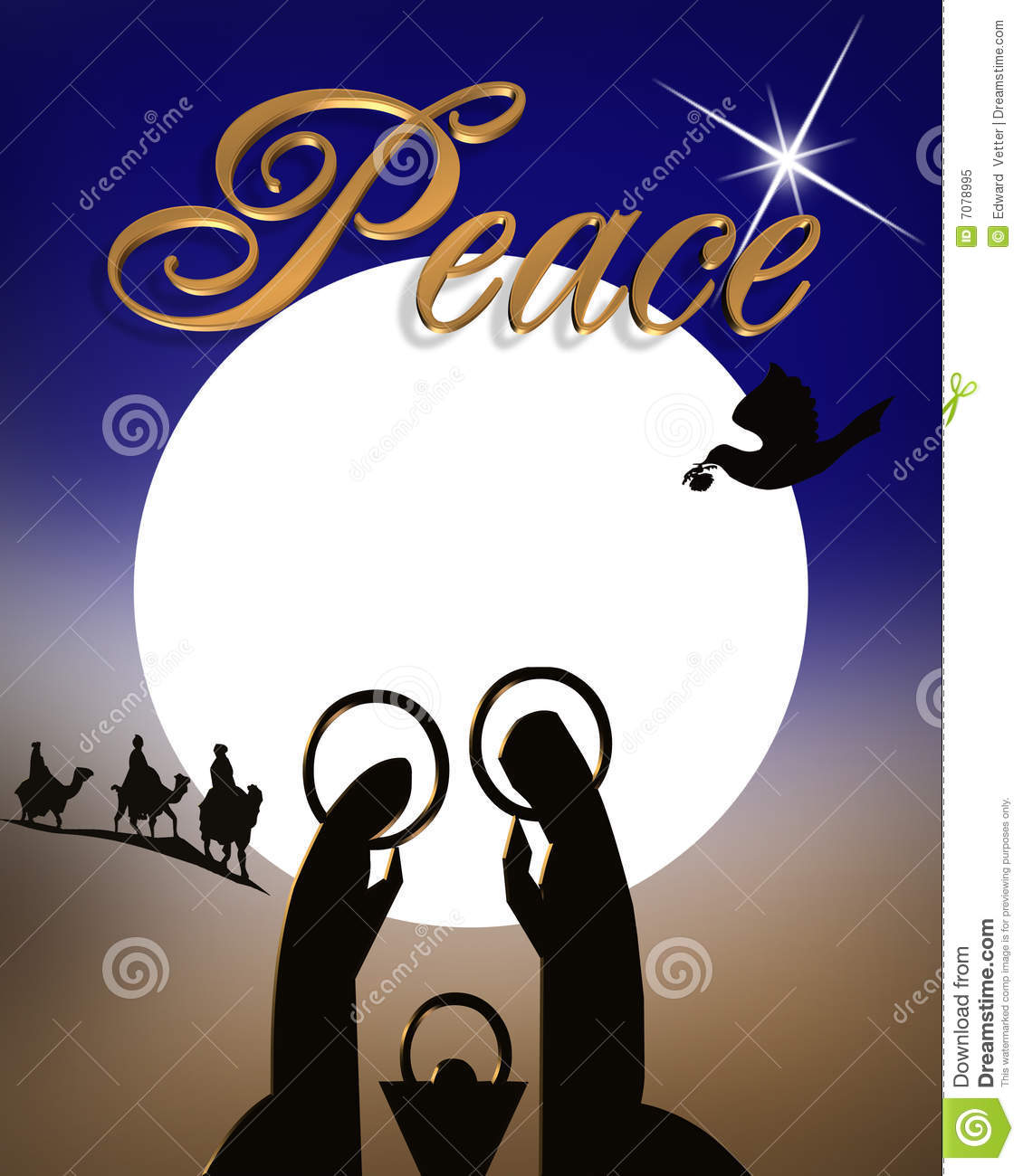 Christmas Nativity Religious Abstract Royalty Free Stock Photo   Image