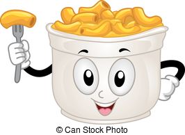 Mascot Mac And Cheese   Mascot Illustration Of A Cup Of Mac
