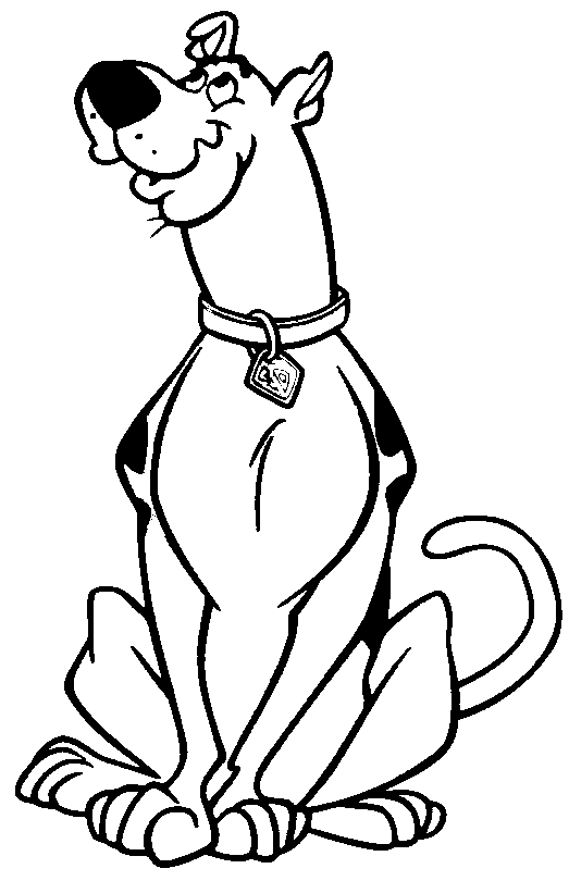 Scooby Doo Coloring Pages 2   Coloring Pages To Print