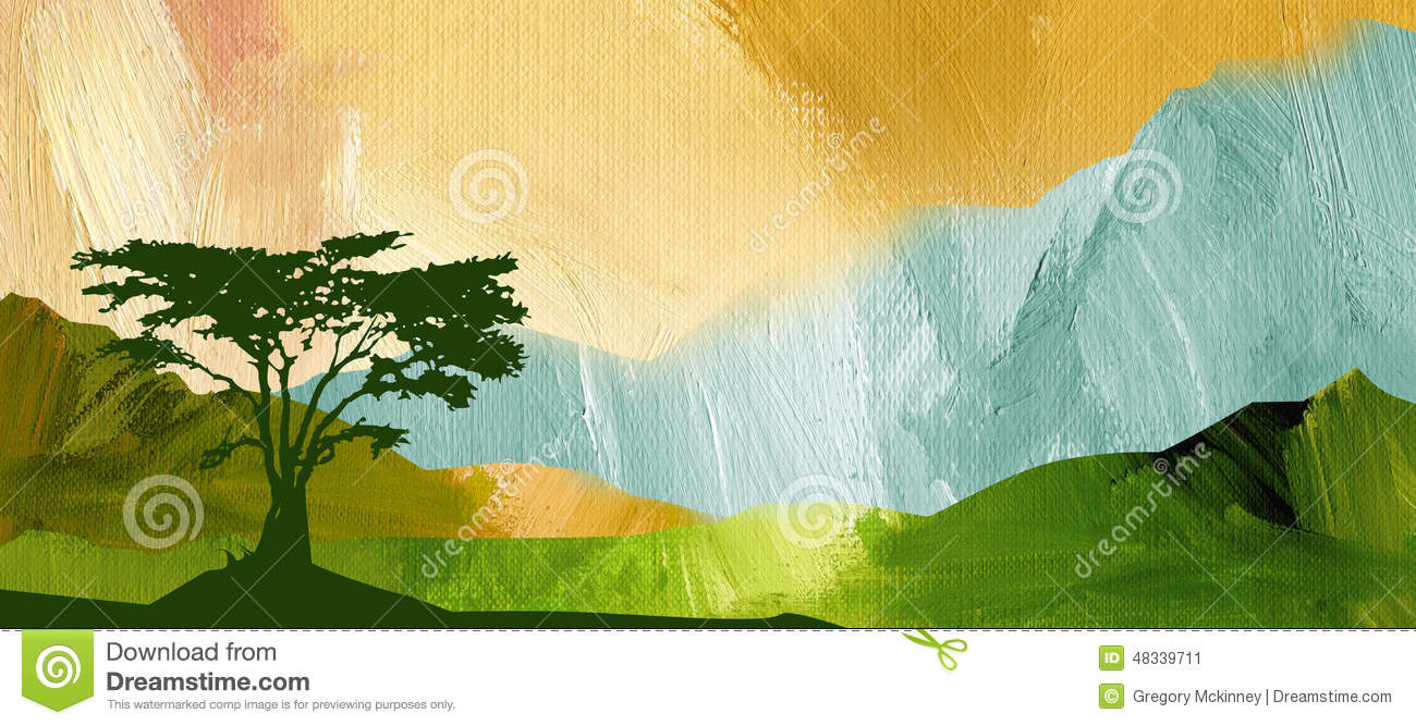 Graphic Abstract Mountain Range Background Stock Illustration   Image