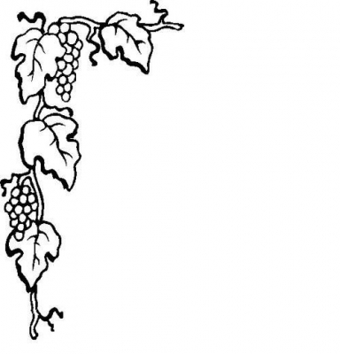 Grape Vine Borders   Clipart Best