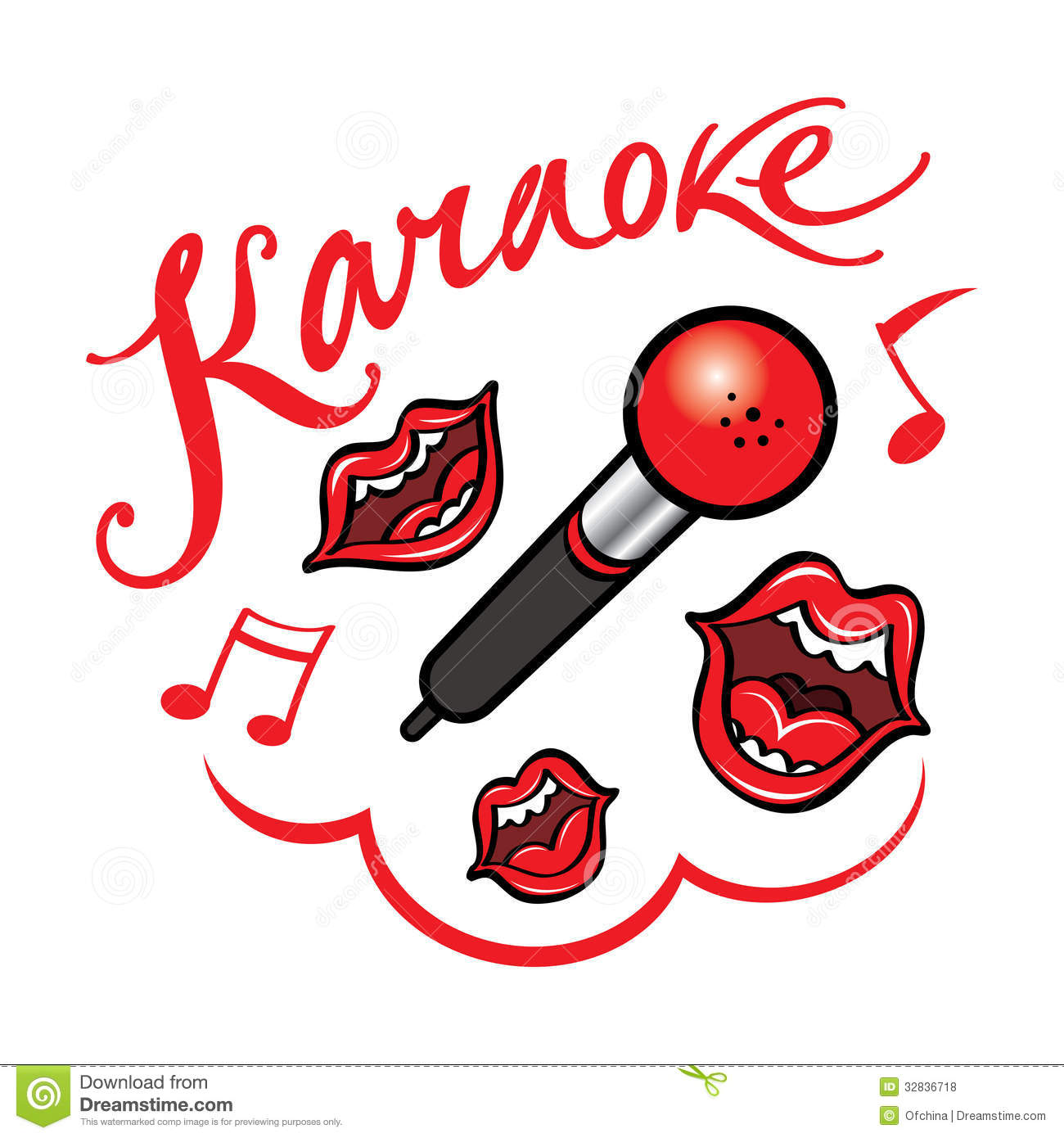 Karaoke Royalty Free Stock Photos   Image  32836718